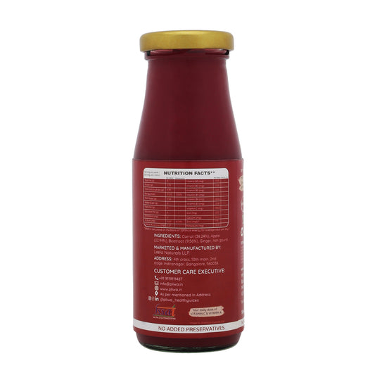 Cold-Pressed Juice | Power Bank | Apple, Beetroot & Carrot Blend – Refreshing & Nutrient-Rich