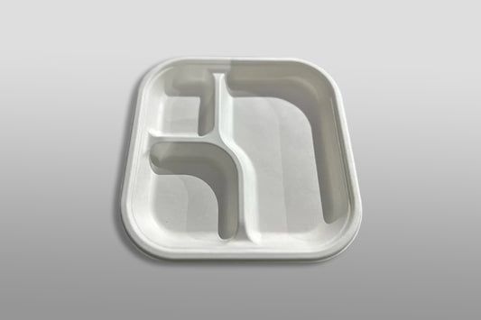 Bagasse Meal Tray 3CP