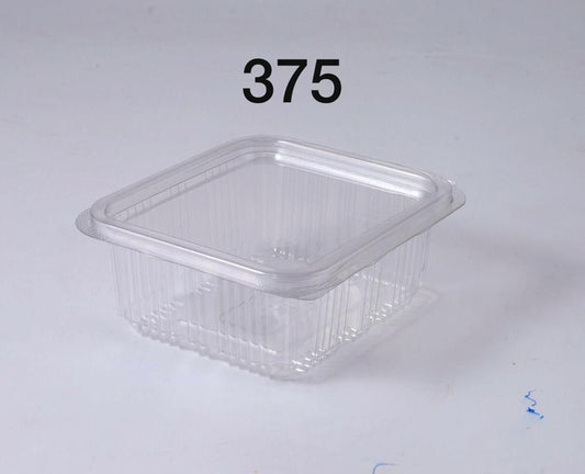 🍬 PET Hinged Box – 375 CC