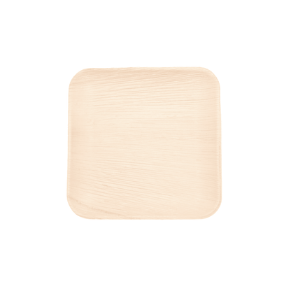 Areca Leaf Plates – 100% Natural, 100% Compostable [Square]