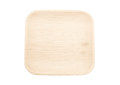 Areca Leaf Plates – 100% Natural, 100% Compostable [Square]