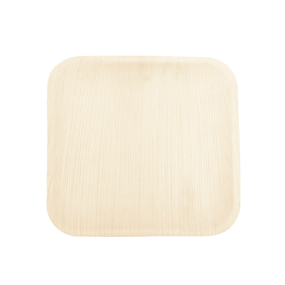 Areca Leaf Plates – 100% Natural, 100% Compostable [Square]