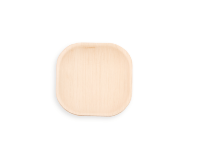 Areca Leaf Plates – 100% Natural, 100% Compostable [Square]