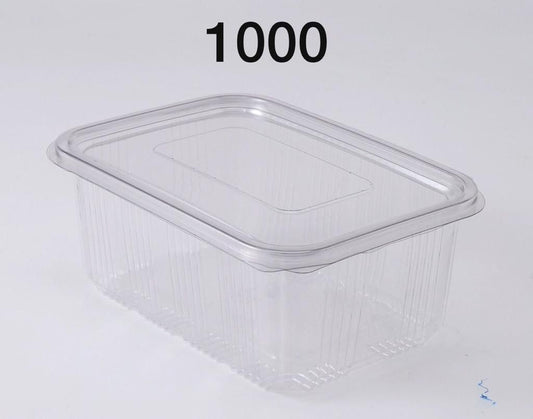 🍬 PET Hinged Box – 1000 CC