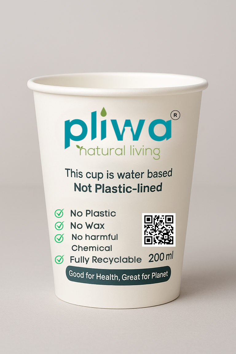 Plastic-Free Paper Cups (Aqueous Coated)